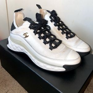 Chanel sneakers size 37 runs true to size.